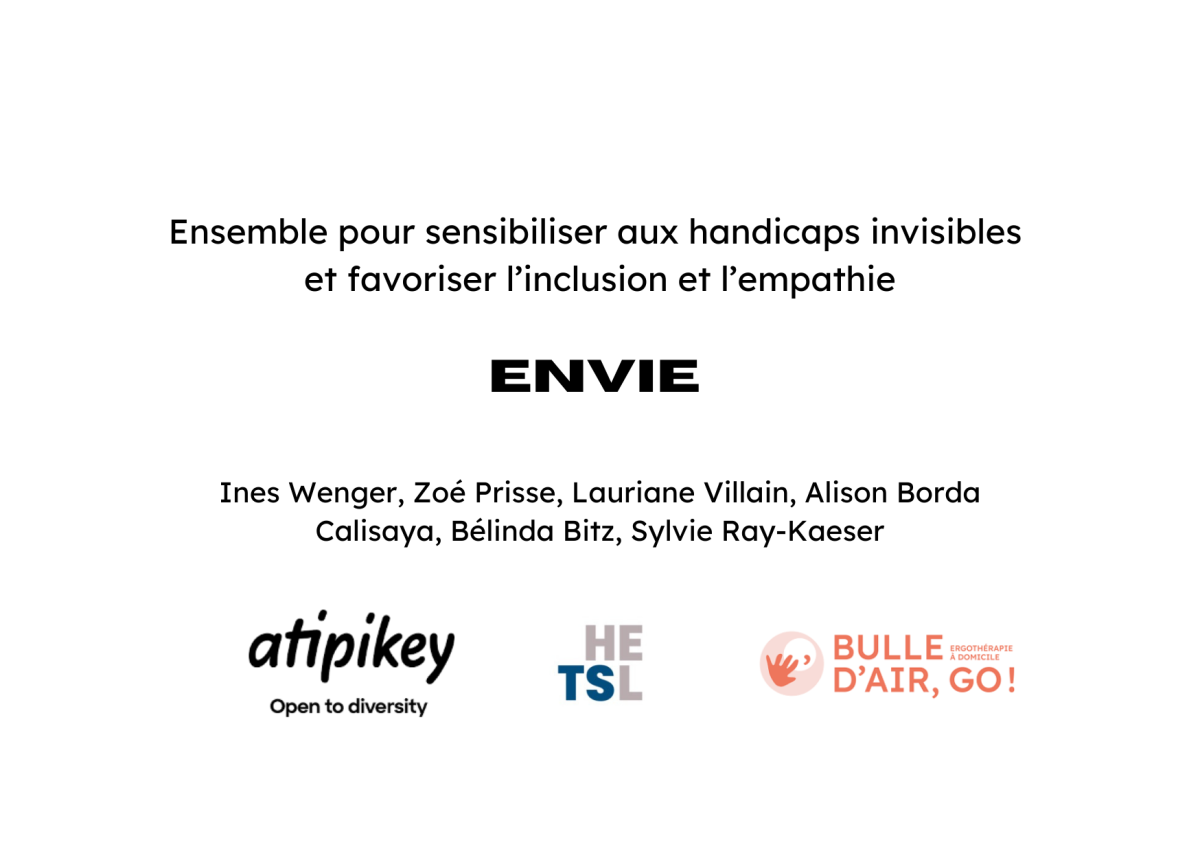 Projet de recherche ENVIE - Prototype